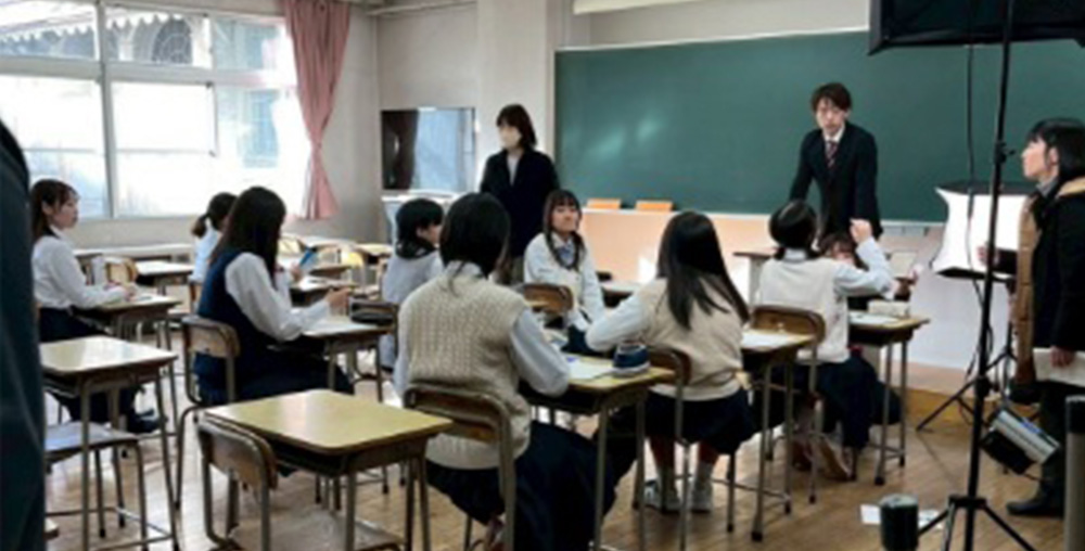 撮影の様子